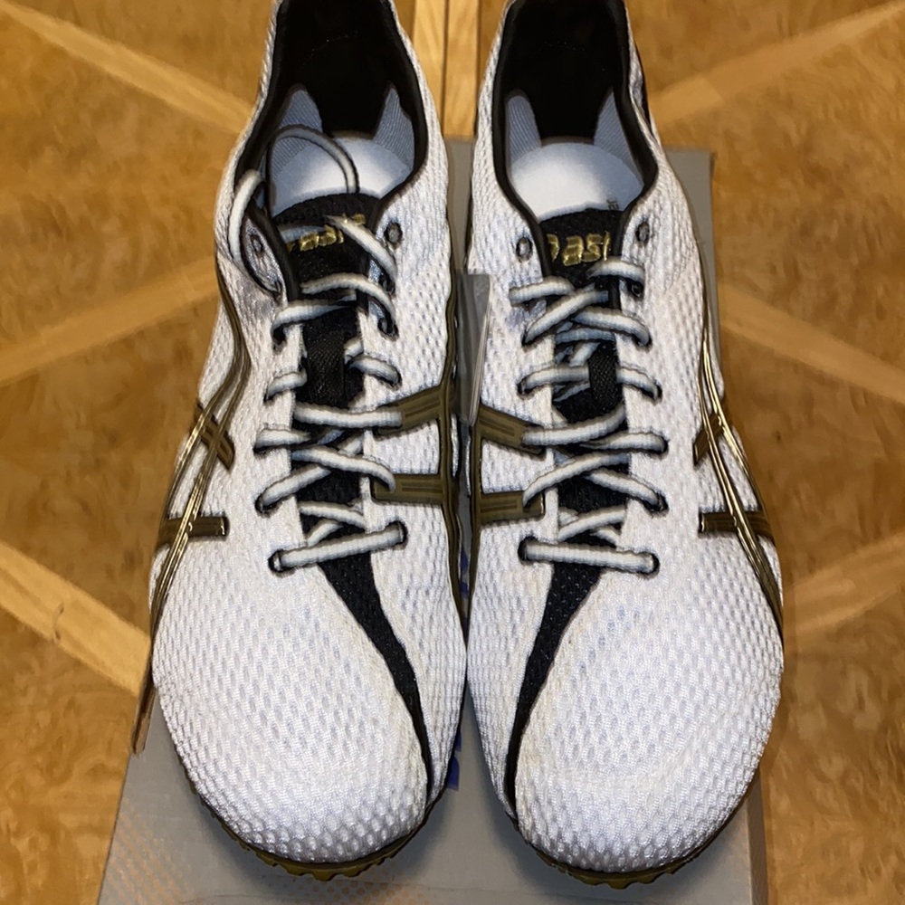 NWOB!! ASICS Japan Thunder 2 Track & Field Spike Mens Shoes size 11.5 Vintage - Picture 4 of 11